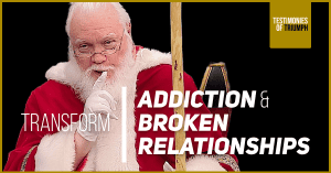 a man in a santa garment. From Brokenness to Blessing: A Journey of Faith, Redemption, and Resilient Love